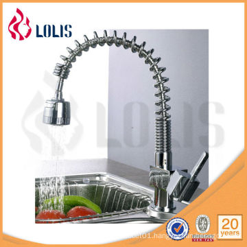 china pull out brass kitchen faucet (A0028)